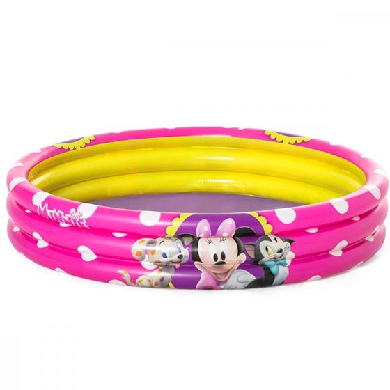 Imagem de Piscina Inflável Circular Bestway Minnie 140L