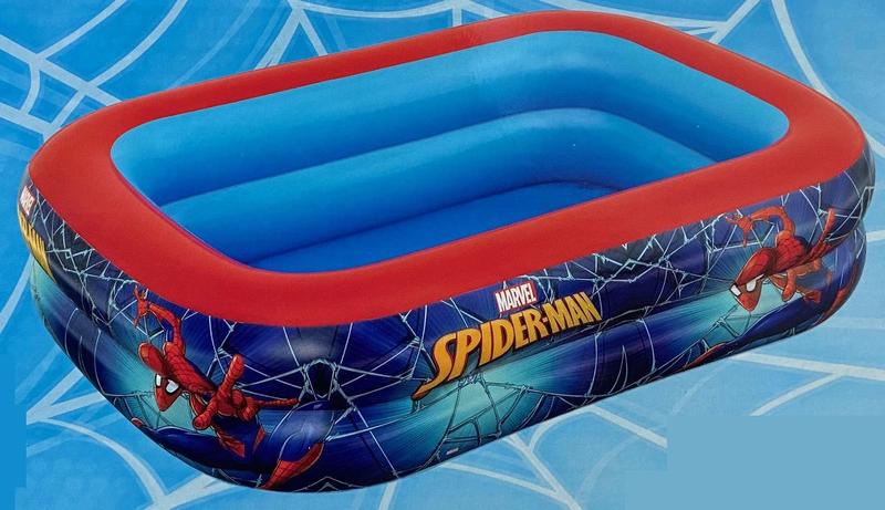 Imagem de Piscina Inflável Infantil Bestway 450 Litros Homem Aranha Spider Man New Print 98011