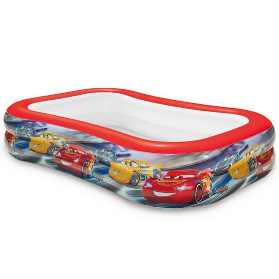 Piscina Inflável Infantil Carros Disney 770L- Intex é boa?