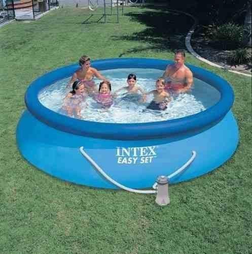 Imagem de Piscina Inflável Intex 5.621 Litros Com Bomba Filtrante