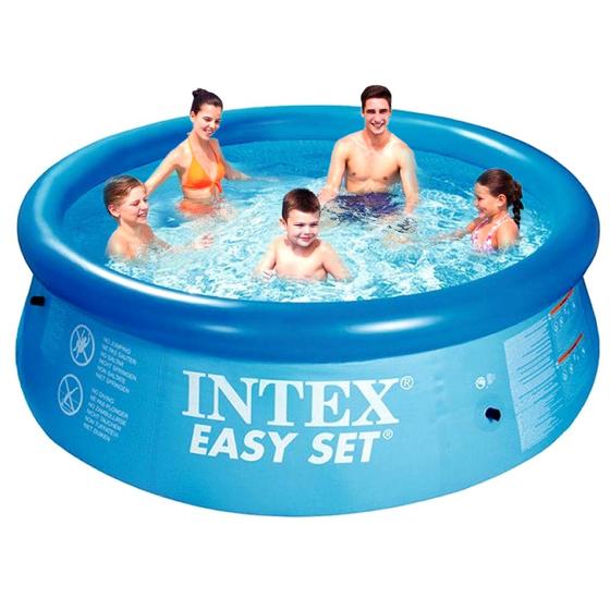 Piscina Inflável Intex Easy Set Redonda PVC 3.853L Menor preço em Piscina Inflável Intex Easy Set Redonda PVC 3.853L