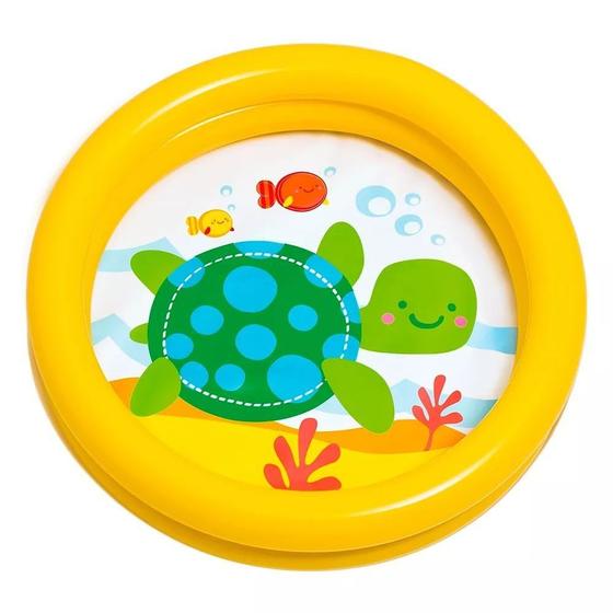 Piscina Inflável - Minha Primeira Piscina - Amarela - Intex Menor preço em Piscina Inflável - Minha Primeira Piscina - Amarela - Intex