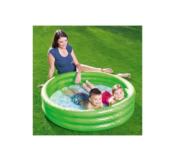 Piscina Inflável Redonda Bestway 3 Aros 51025 De 122cm X 25cm 140l Menor preço em Piscina Inflável Redonda Bestway 3 Aros 51025 De 122cm X 25cm 140l