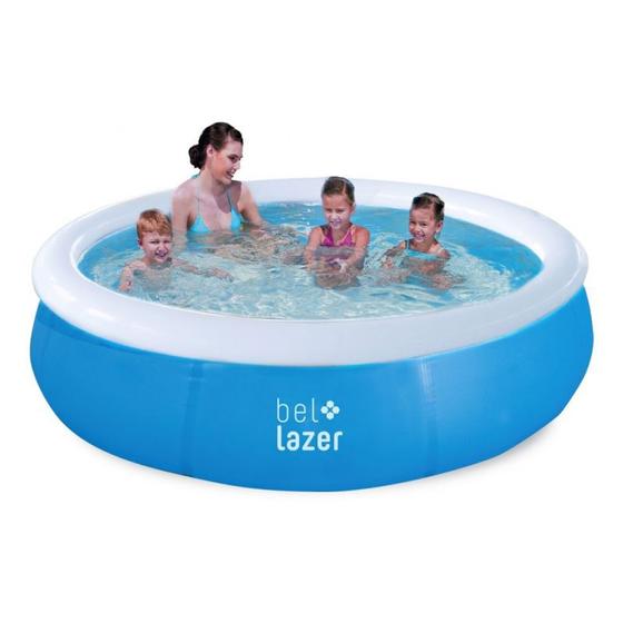 Imagem de Piscina Inflável Redonda Grande 1000l 1,68m X 51cm Belfix