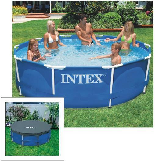 Imagem de Piscina Intex 4485 Litros Estrutural STD com CAPA (SBF)