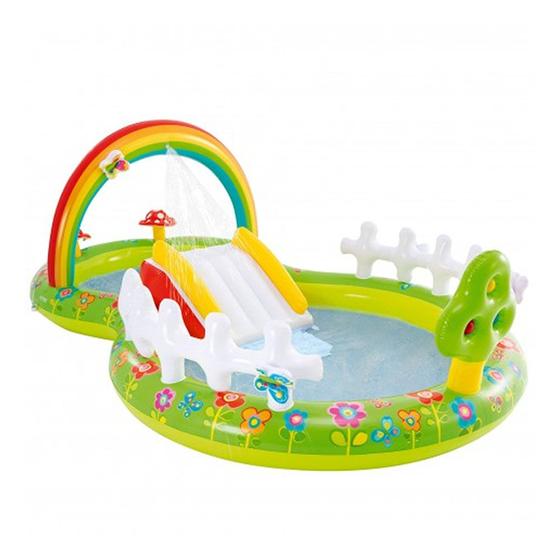 Imagem de Piscina Playground infantil Meu Jardim 450L Intex