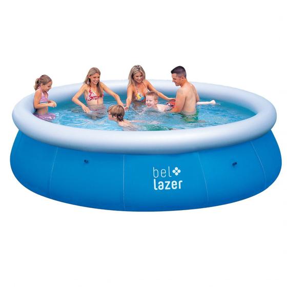 Imagem de Piscina Redonda Inflável Bel Life 8200L com Kit Bel Fix 220v