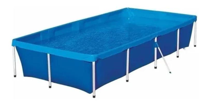 Imagem de Piscina retangular botafogo 3000lt