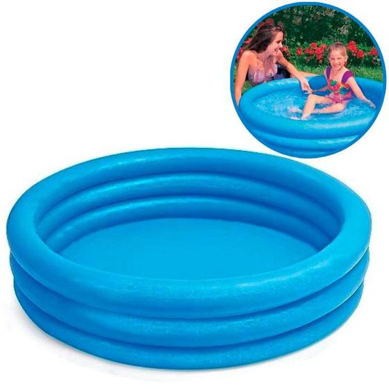 Piscinas Inflável 156 Litros 1,14 x 25 CM Azul Cristal INTEX - Piscina ...