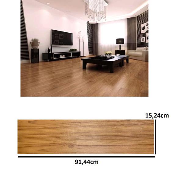 Piso Adesivo Revestimento Chão Lavável Madeira Impermeável é boa?