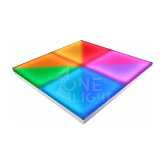 Imagem de PISO DE LED DANCE COLORIDO  1m X 1m