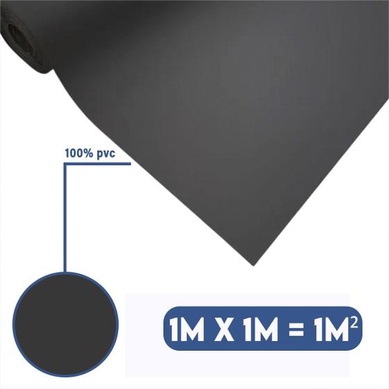 Imagem de Piso Laminado Liso Antiderrapante Preto 1,00 X 1,00 Mts Tapete Rampa Indústria Deck