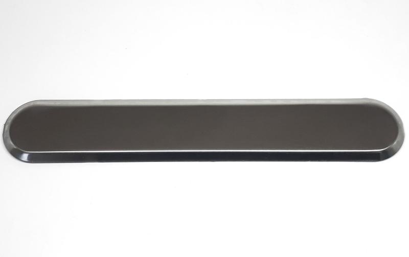 Imagem de Piso Tátil Inox com Dupla Face Direcional Liso - Metro Linear