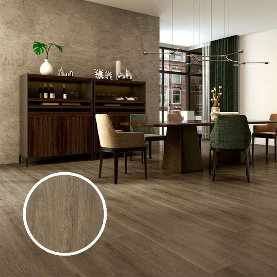Piso Vinílico Clicado Régua Amadeirado por M² Cor Cerejeira - Tubrax Menor preço em Piso Vinílico Clicado Régua Amadeirado por M² Cor Cerejeira - Tubrax