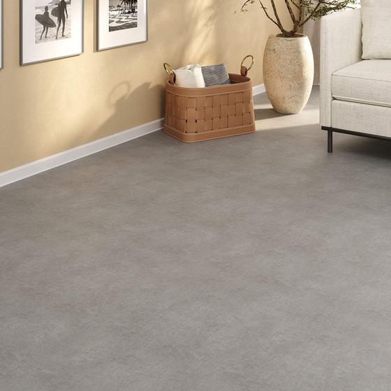 Imagem de Piso Vinílico Em Manta PVC 0,7mm Antiderrapante 48m² Liso Fosco