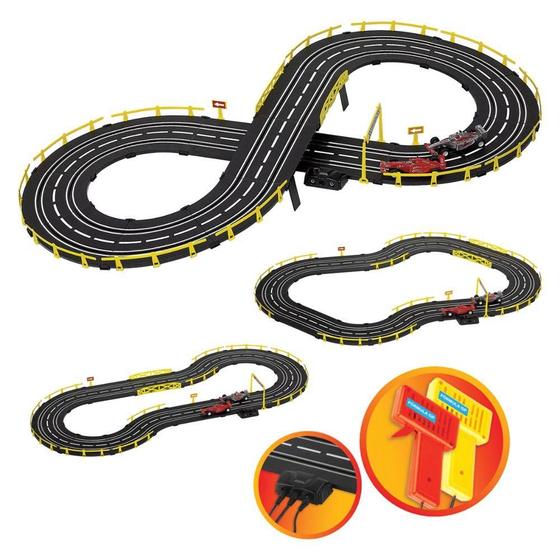 Imagem de Pista Autorama Fórmula Super com 2 Carrinhos 580-5 - Braskit