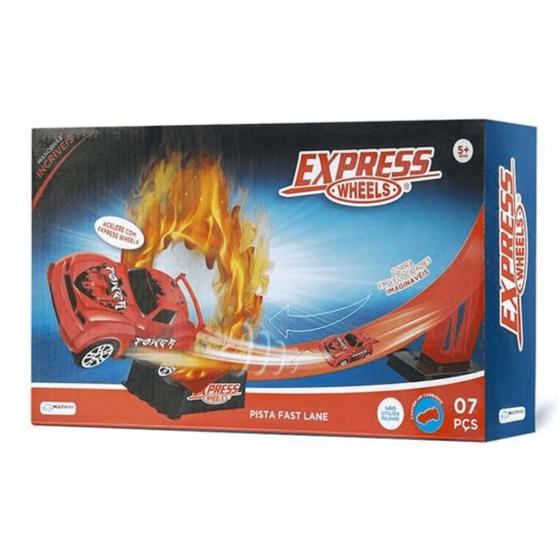 Imagem de Pista de Corrida Fast Lane Express Wheels Multikids Br1020