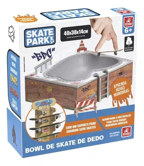 Imagem de Pista De Skate De Dedo Park Bowl - Brincadeira De Criança