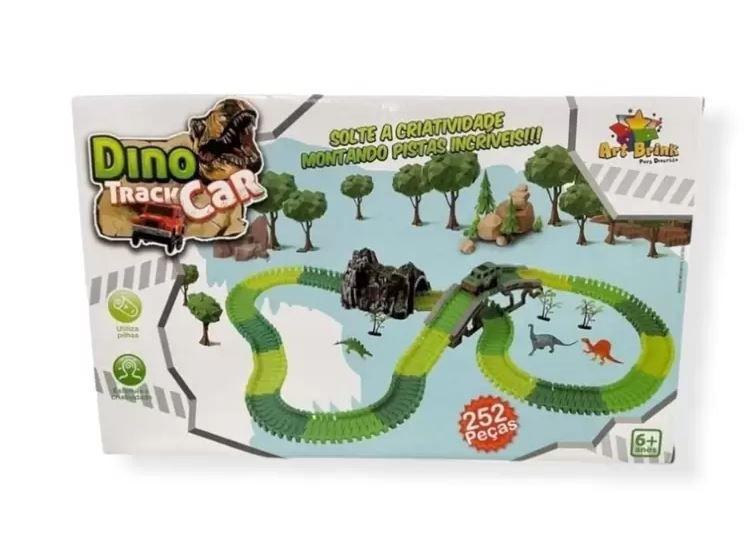 Imagem de Pista Dino Dinossauro Track Car Brinquedo Infantil 252 Peças