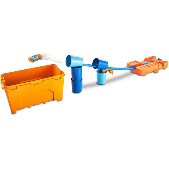 Pista E Carrinho Hot Wheels Track Builder Barrel Box Mattel Menor preço em Pista E Carrinho Hot Wheels Track Builder Barrel Box Mattel