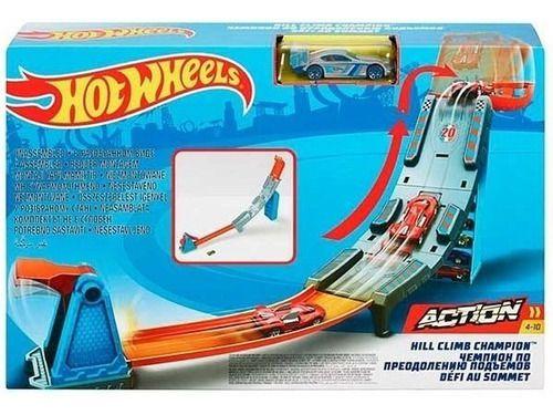 Imagem de Pista E Veículo Hot Wheels Campeonato Para O Topo Original