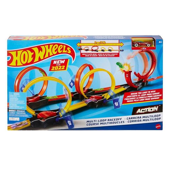 Imagem de Pista Hot Wheels Action Multi Loop Race-Of - Mattel