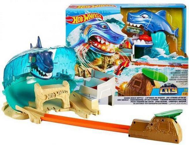 Pista Hot Wheels Ataque Do Tubarão - Mattel - Fnb21 - Pistas - Magazine ...