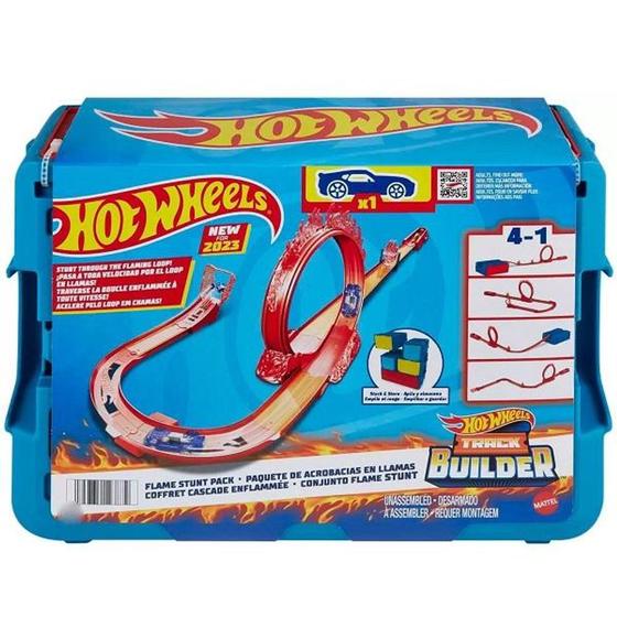 Imagem de Pista Hot Wheels - Caixa Acrobacias de Fogo MATTEL