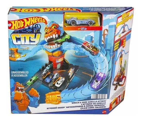 Imagem de Pista Hot Wheels City Ataque Do Gorila Hdr30