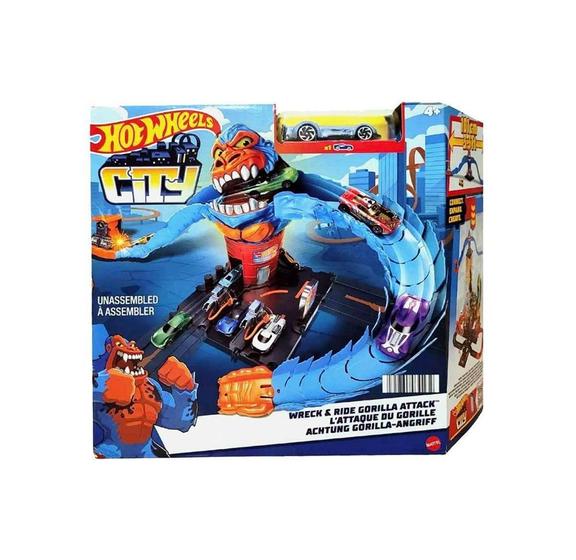 Hot Wheels Salto Infernal Hot Wheels Juego De Pista Y Coche De