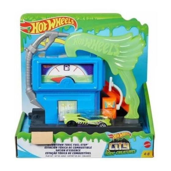 Pista Hot Wheels City - Posto de Gasolina - Mattel - Hot Wheels ...
