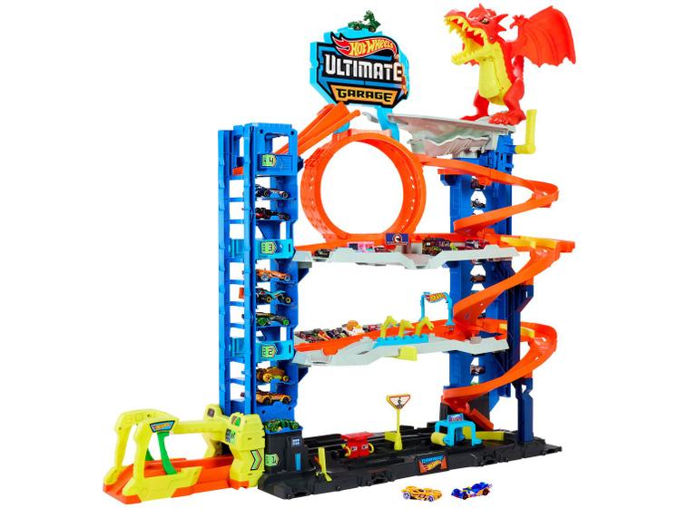 Pista Hot Wheels City Ultimate Garage Mattel Menor preço em Pista Hot Wheels City Ultimate Garage Mattel