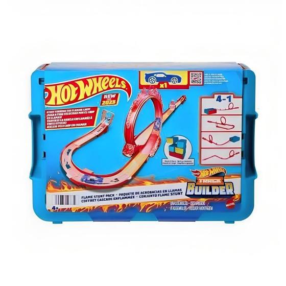 Imagem de Pista Hot Wheels Conjunto Flame Stunt Hmc04 Mattel