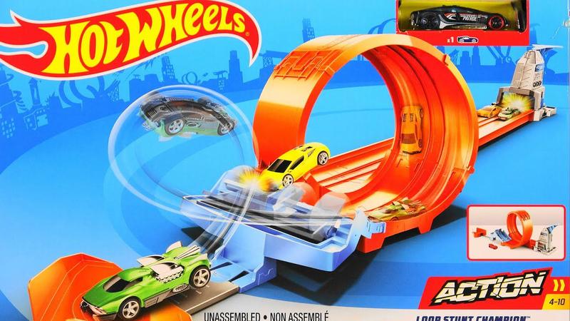 Pista e Veículo Sortido - Hot Wheels - New 2022 - Girar e Marcar - Mattel