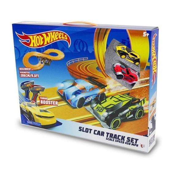 Pista Hot Wheels Slot Car Track Set 286cm Multikids Pistas Magazine