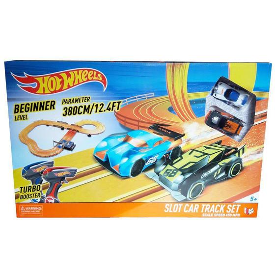 Pista Hot Wheels Track Set 380cm Slot Car Track Set BR082 Multikids