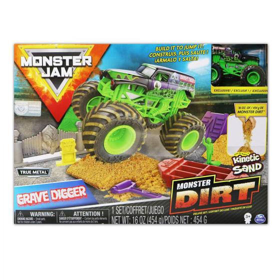 Pista Monster Jam 2024 Com Massa Areia Grave Digger Sunny Pistas