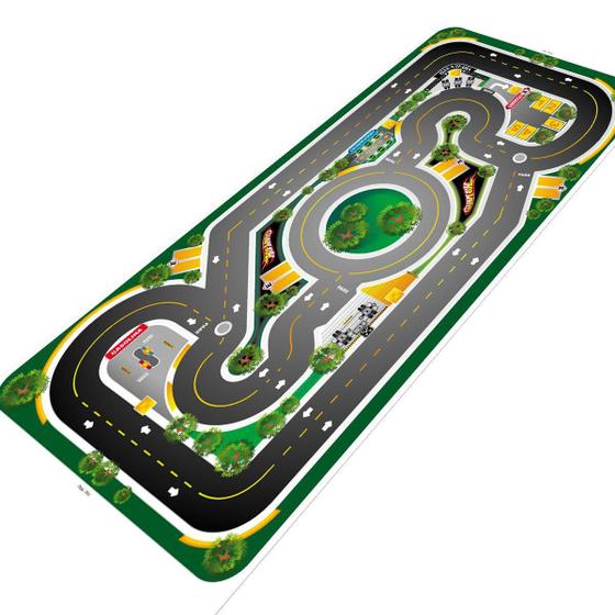 Imagem de Pista Para Brincar Com Carrinhos Hot Wheels Kids 1,20X0,60M