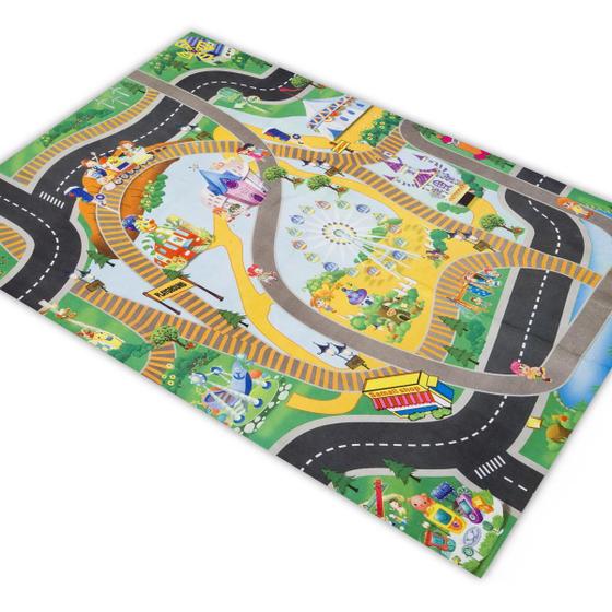 Imagem de Pista Para Carrinho Hotwheels Parque De Diversões 1,4X1,0M