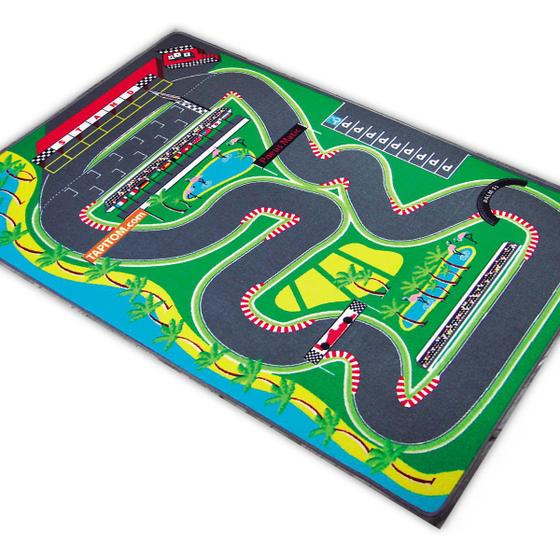 Imagem de Pista para Carrinhos Hotwheels Corrida Velocidade 1,8x1,2m