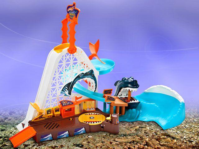 Pista Parque Tubarão Hot Wheels - Mattel - Pistas de Brinquedo ...