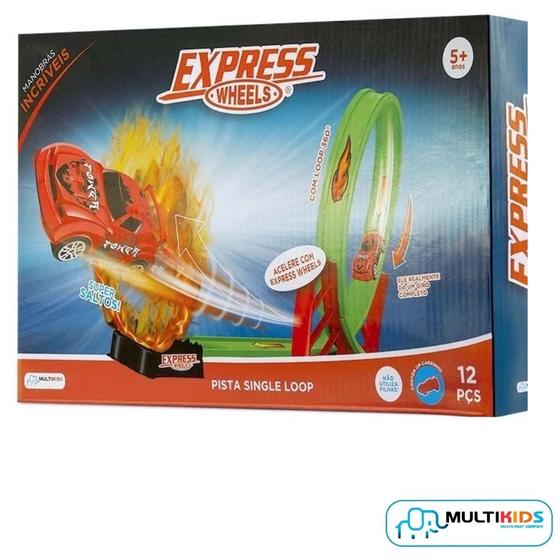 Imagem de Pista Single Loop RacerSet Multikids - BR1017