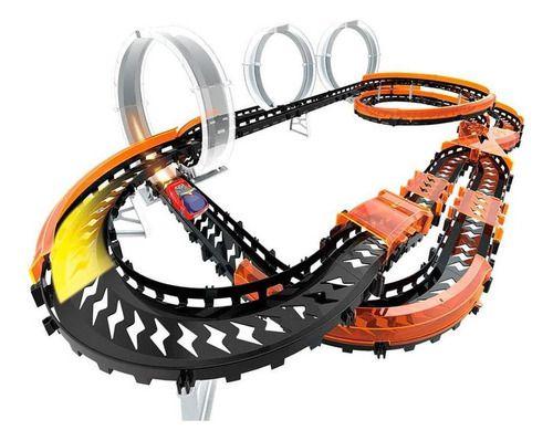 Imagem de Pista Wave Racers Mega Match Raceway Loop Com Carros - Fun C