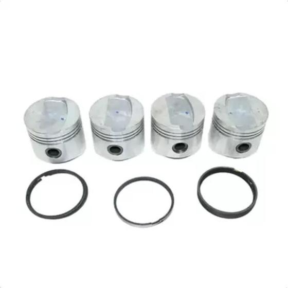 Imagem de PISTAO MOTOR C/ ANEIS STD (JG C/4UND) para GOL 1.6 AP FLEX 0