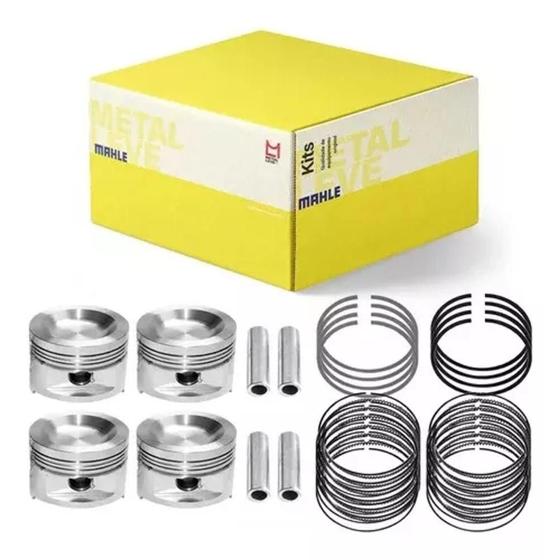 Imagem de PISTAO MOTOR C/ ANEIS STD (JG C/4UND) para GOL POWER 1.0 16V