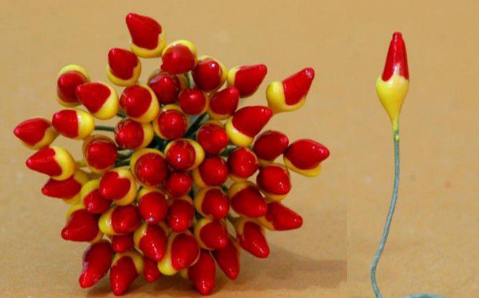Imagem de Pistilo Bico de Papagaio com 50 un. Primor Rizzo Confeitaria