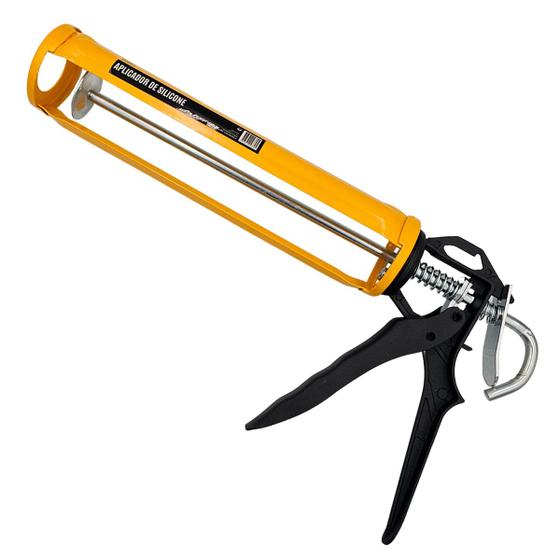 Imagem de Pistola Aplicador de Silicone Reforçada Profissional Elite