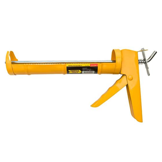 Pistola Aplicador Para Silicone Fertak 9 Pol 23cm Em Aço Menor preço em Pistola Aplicador Para Silicone Fertak 9 Pol 23cm Em Aço