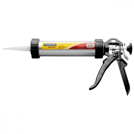 Imagem de Pistola Aplicadora de Silicone 600 ml Tramontina com Tubo em Aluminio