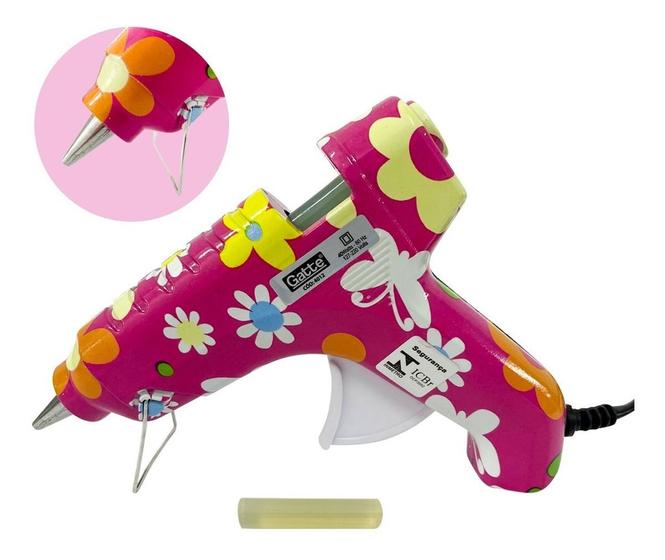 Pistola Cola Quente Profissional Bivolt 40w Inmetro Estampa é boa?